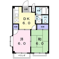 エルディム中島の物件間取画像